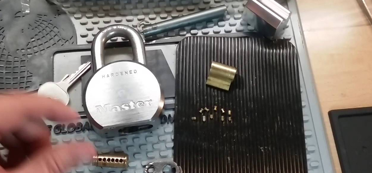 Rekey Master Lock in Alpine